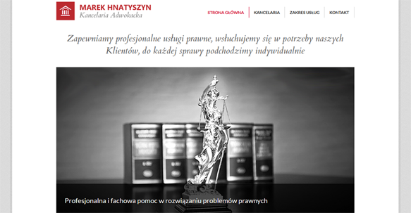 Strona www kancelaria-hnatyszyn.pl
